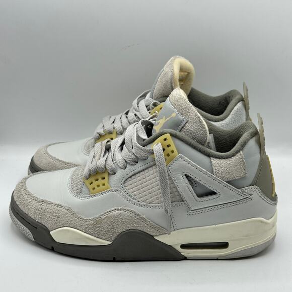 NIKE AIR JORDAN Retro SE Mid Sneakers Craft Photon Dust Gray Sz 8M 9.5W - Picture 4 of 8